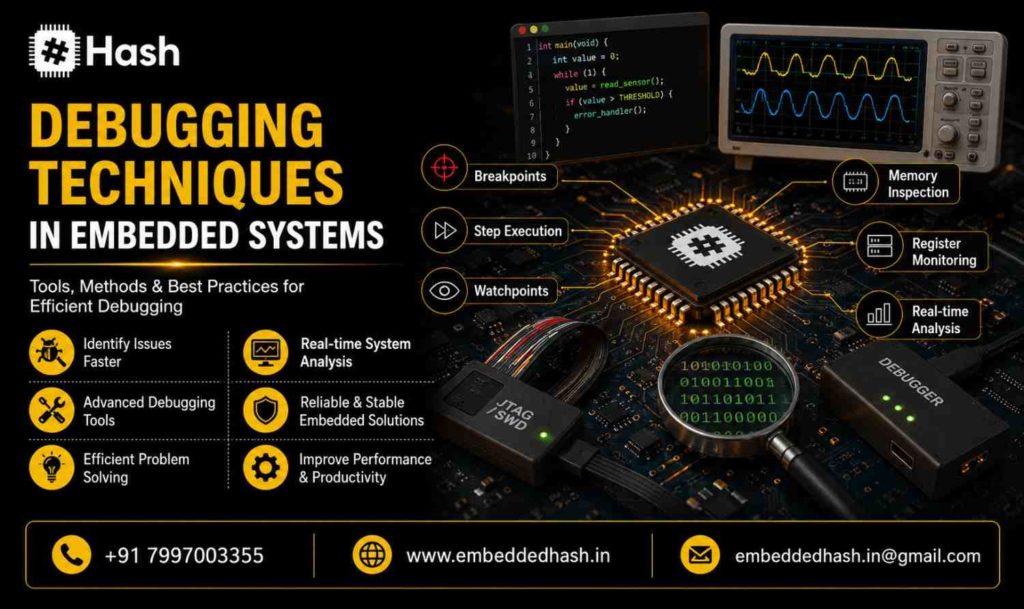 debugging techniques in embedded systems.