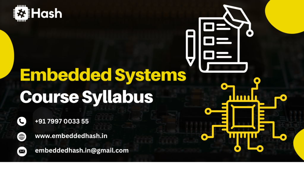 Embedded systems course syllabus