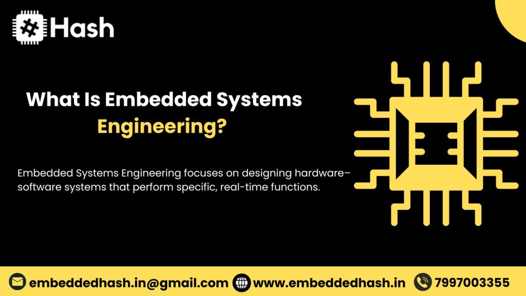 What is embedded systems engineering?